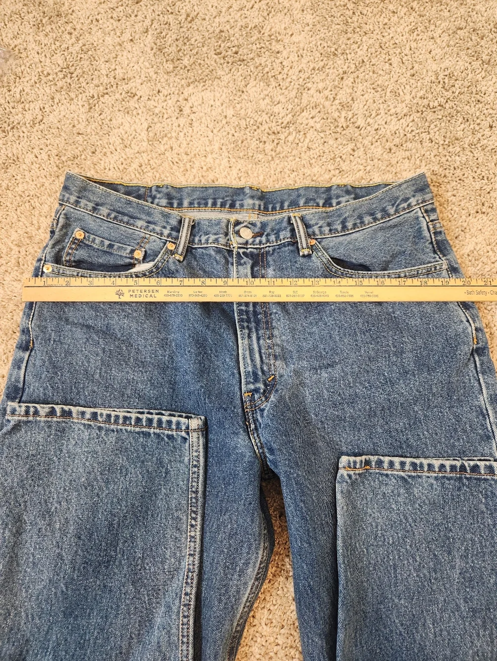 Levi’s Mens 550 Jeans Size 38x30 - Picture 4 of 7